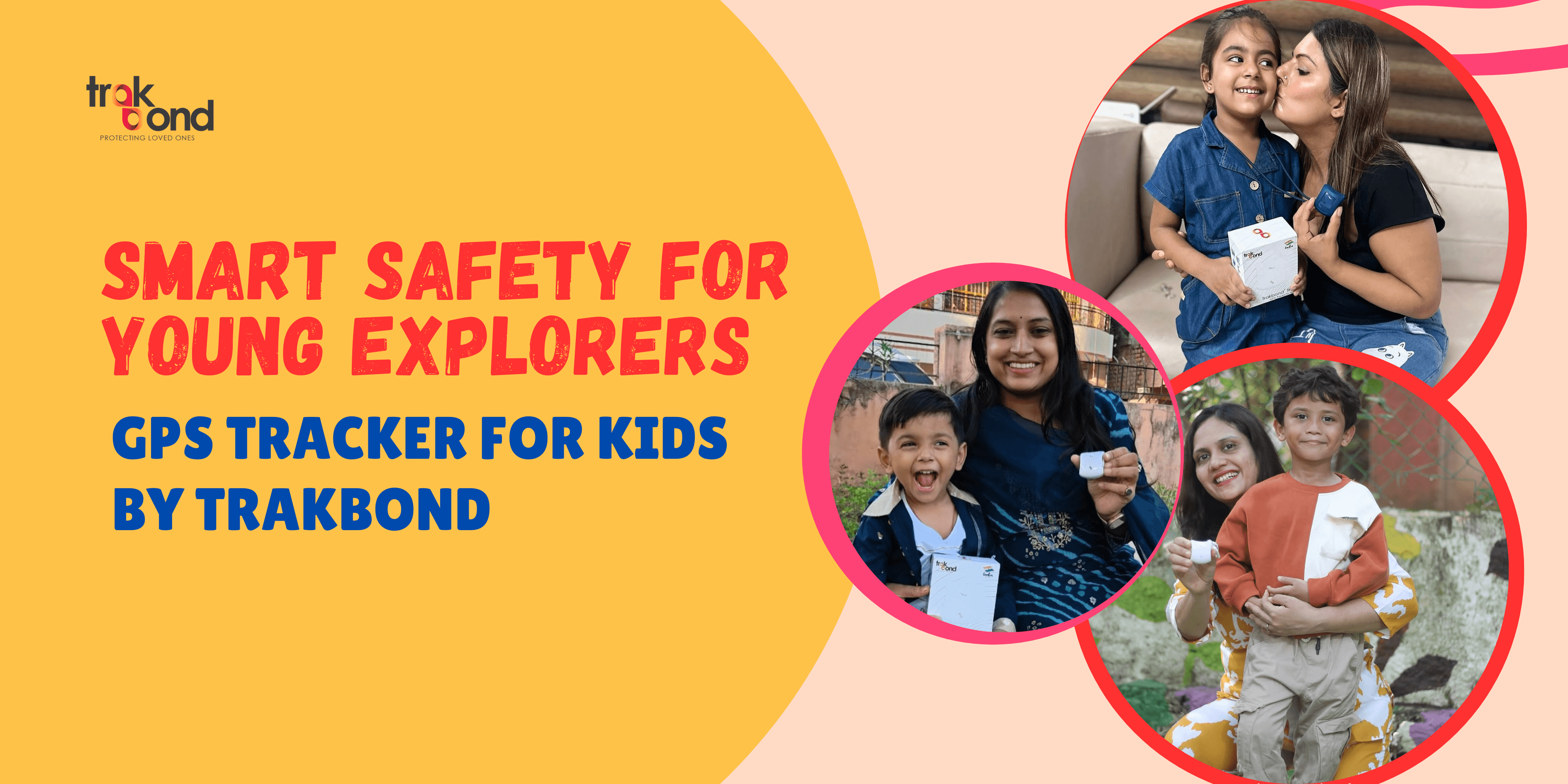 Smart Safety for Young Explorers: GPS Tracker for Kids by Trakbond