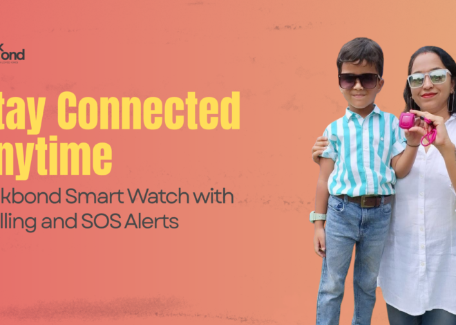 Stay Connected Anytime: Trakbond Smart Watch with Calling and SOS Alerts