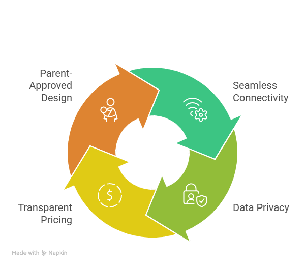 Why Choose Trakbond Over Other Kids Smart Watches in India visual selection