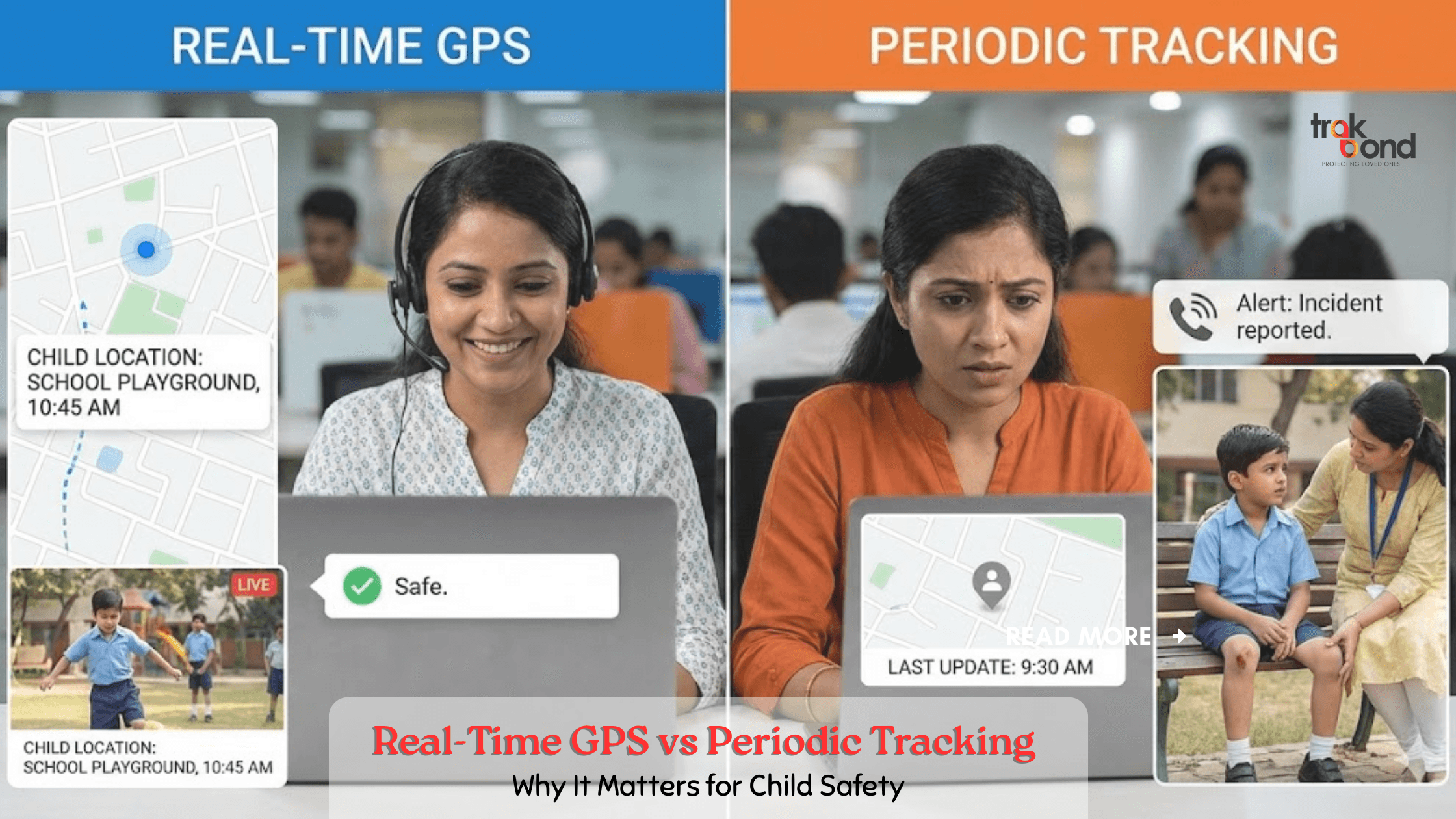 Real-Time GPS vs Periodic Tracking — Why It Matters for Child Safety
