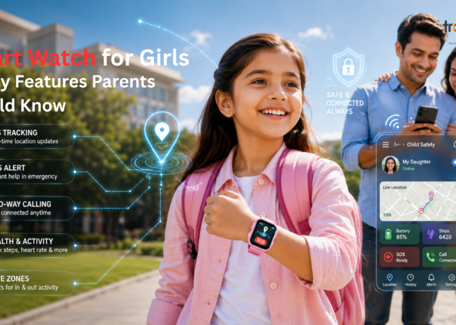 Smart Watch for Girls – Safety Features Parents Should Know