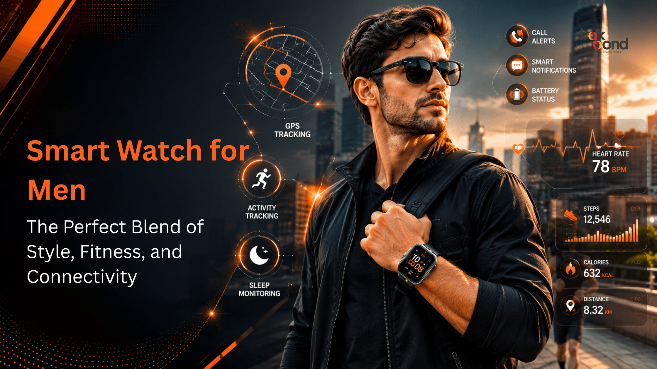 Smart Watch for Men: The Perfect Blend of Style, Fitness, and Connectivity